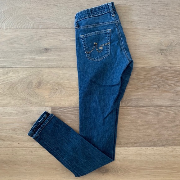 Ag Adriano Goldschmied Denim - AG ‘the jegging’ skinny blue jeans